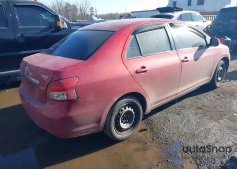 2008 Toyota Yaris z USA, uszkodzony, nr VIN JTDBT903881260909